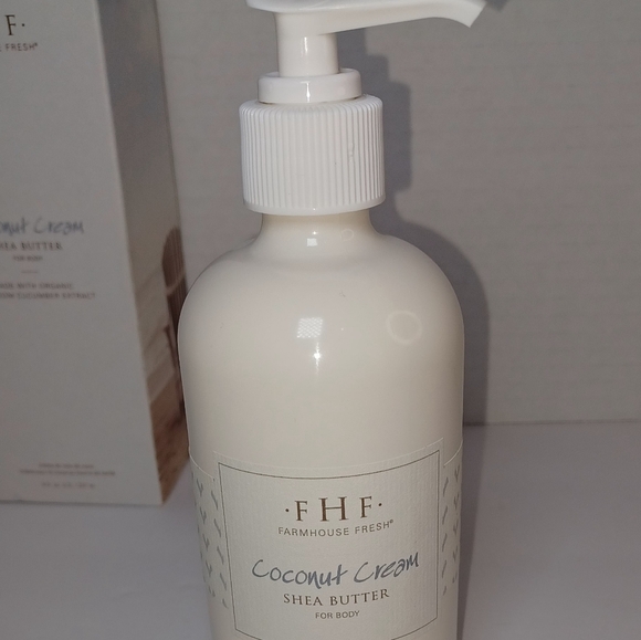 FHF Coconut Cream Shea Butter Skin Care 8fl.oz Pump Bottle - Picture 2 of 11
